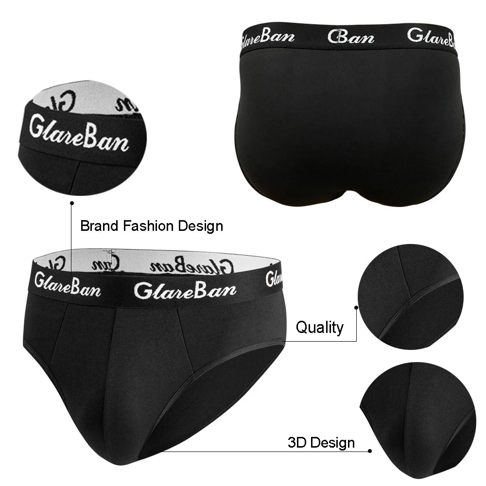 7pcs Pack Briefs Brand Boxer Fashion Style Men Panties Underwear Male And Underpants For Homme Luxury Set Shorts Box Slips