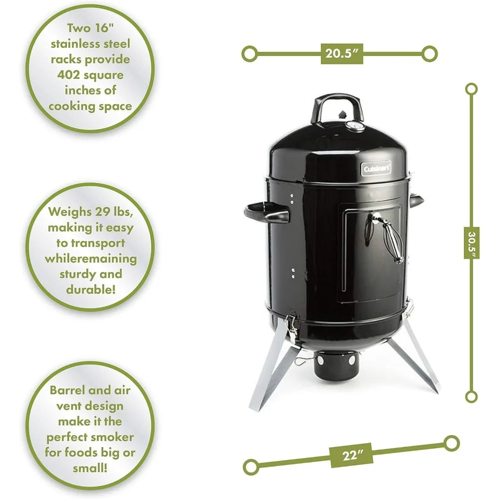 Barbecue Grill，COS-116 Vertical Charcoal Smoker, Barbecue Grill